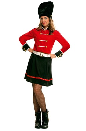 Disfraz Guardia Real Inglesa para mujer