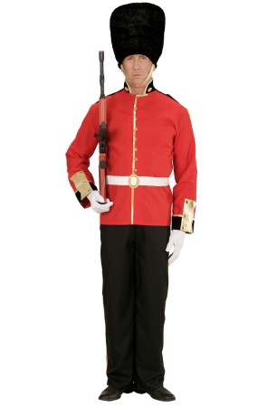 Disfraz Guardia Real Inglés para adulto lujo