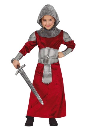 Disfraz Guerrera Medieval para niña