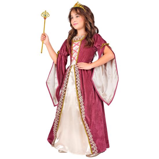Disfraz Princesa Medieval Elegante en talla infantil