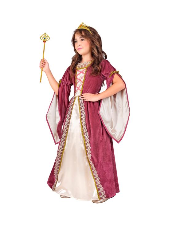 Disfraz Princesa Medieval Elegante en talla infantil