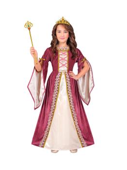 Disfraz Princesa Medieval Elegante en talla infantil