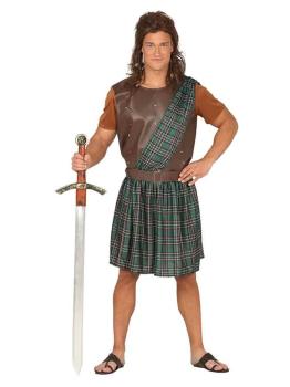 Disfraz Guerrero Braveheart talla adulto