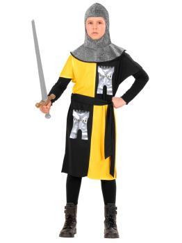 Disfraz Guerrero Medieval infantil Amarillo