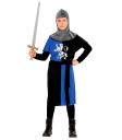 Disfraz Guerrero Medieval infantil Azul