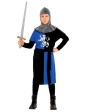 Disfraz Guerrero Medieval infantil Azul