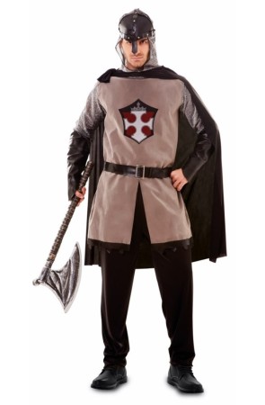 Disfraz Guerrero Medieval Malvado para hombre