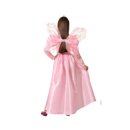 Disfraz Hada Madrina Rosa en talla infantil