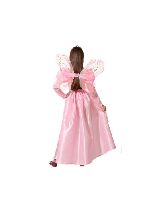 Disfraz Hada Madrina Rosa en talla infantil