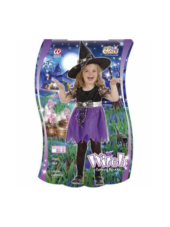 Disfraz Halloween Brujita Morada