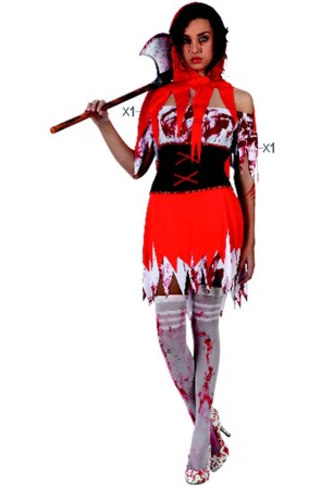 Disfraz Halloween Caperuza sangrienta
