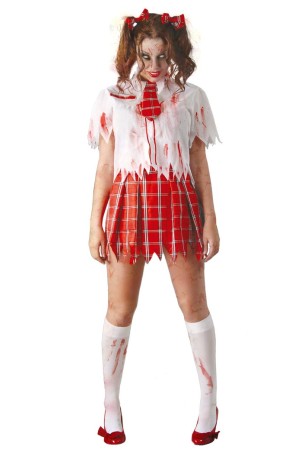 Disfraz halloween Colegiala Zombie.