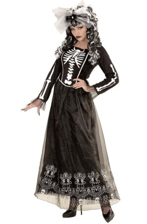 Disfraz Halloween Dama Esqueleto. adulta