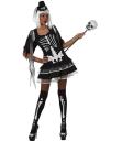 Disfraz Halloween de Esqueleto Sexy mujer .