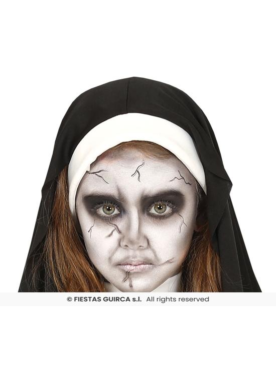 Disfraz Halloween Monja  niña