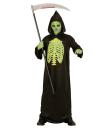 Disfraz halloween Muerte fluor para niños