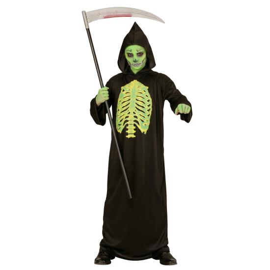 Disfraz halloween Muerte fluor para niños Disfraz halloween Muerte fluor para niños