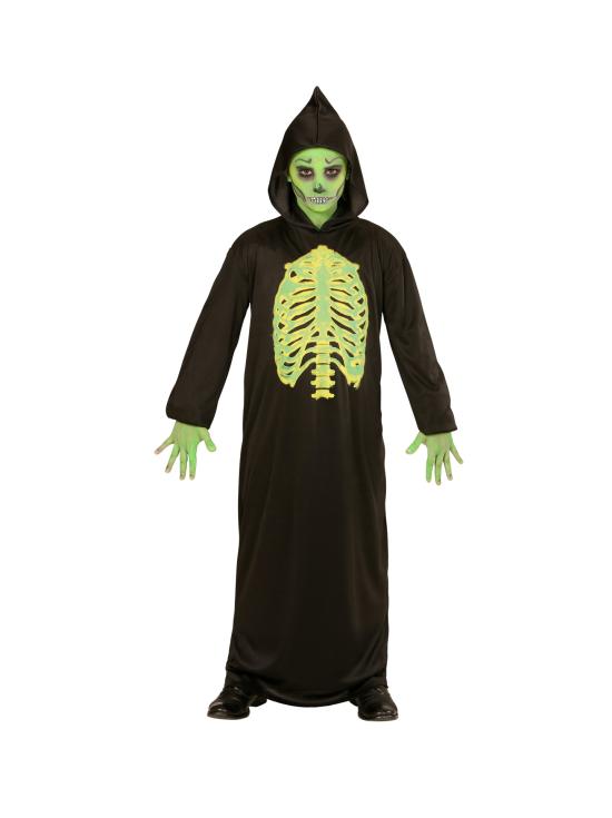 Disfraz halloween Muerte fluor para niños