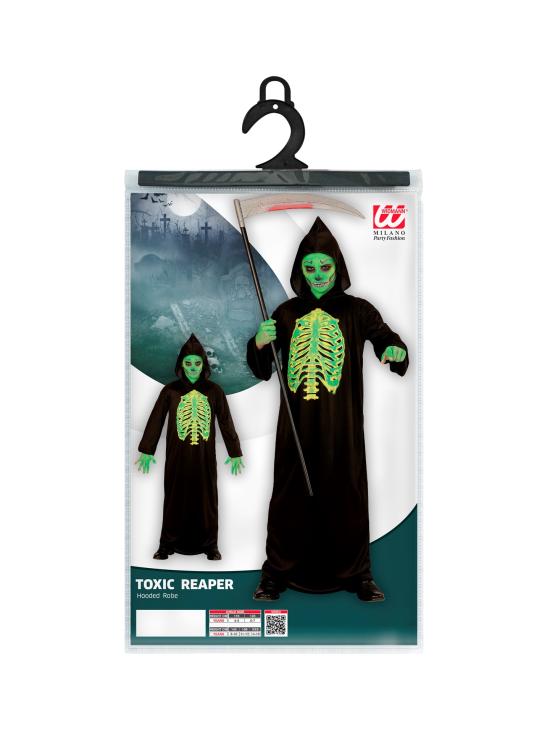 Disfraz halloween Muerte fluor para niños
