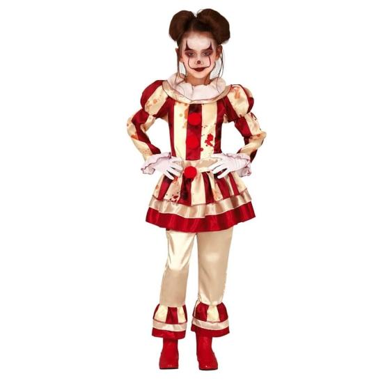 Disfraz Halloween Payasa Rayas talla infantil