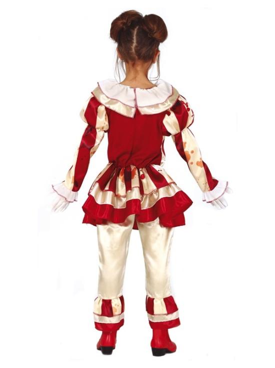 Disfraz Halloween Payasa Rayas talla infantil