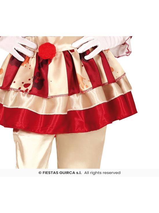 Disfraz Halloween Payasa Rayas talla infantil