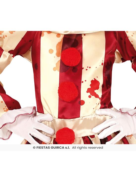 Disfraz Halloween Payasa Rayas talla infantil