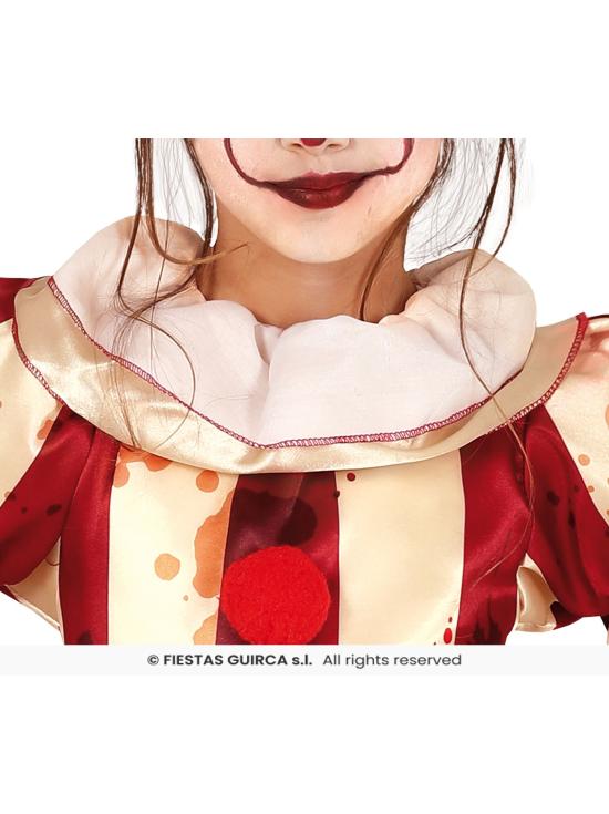 Disfraz Halloween Payasa Rayas talla infantil