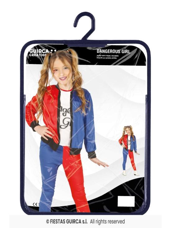 Disfraz Harley Quinn infantil