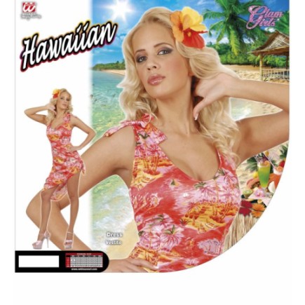 Disfraz adulta Hawaiana de Luxe talla M