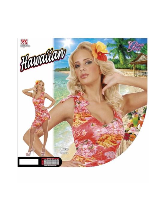 Disfraz adulta Hawaiana de Luxe talla M