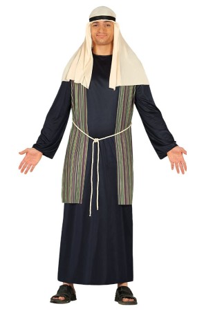 Disfraz Pastor Hebreo Azul para adultos