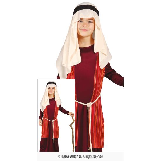 Disfraz  Hebreo Pastor Rojo infantil