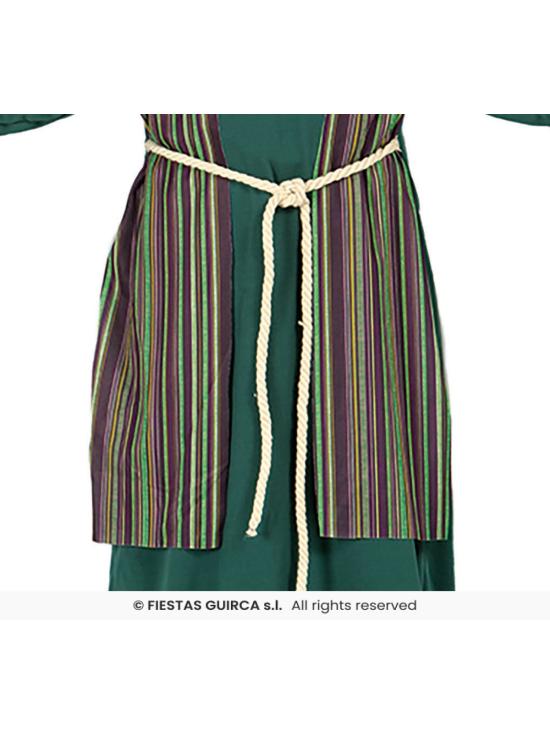 Disfraz Hebreo Pastor Verde Talla infantil
