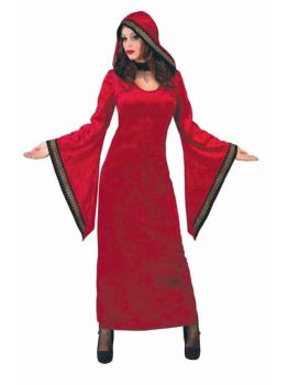 Disfraz Hechicera Roja del Mal adulta