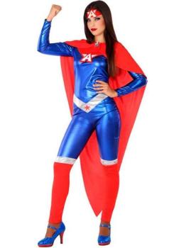 Disfraz Heroína de Comic para Mujer
