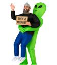 Disfraz Hinchable Alien Secuestrador – Traje con Ventilador