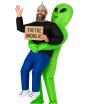 Disfraz Hinchable Alien Secuestrador – Traje con Ventilador