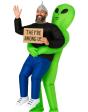 Disfraz Hinchable Alien Secuestrador – Traje con Ventilador