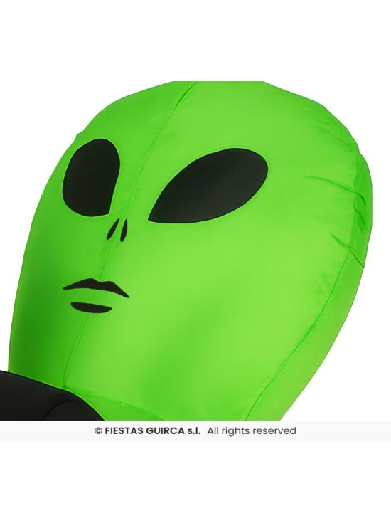 Disfraz Hinchable Alien Secuestrador – Traje con Ventilador