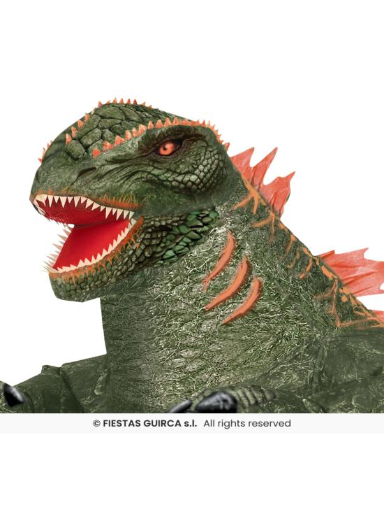 Disfraz Hinchable de Dinosaurio Mutante Godzilla adultos