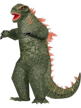 Disfraz Hinchable de Dinosaurio Mutante Godzilla adultos