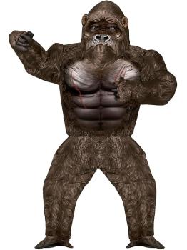 Disfraz Hinchable de Gorila King Kong Hombre adulto