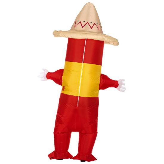 Disfraz Hinchable  Pimiento Mexicano adultos Disfraz Hinchable  Pimiento Mexicano adultos