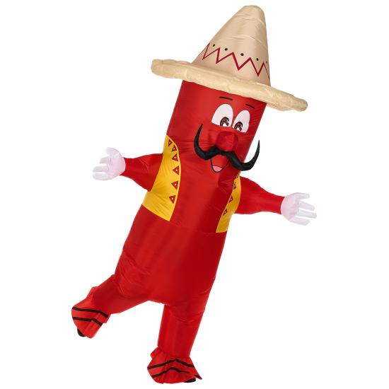 Disfraz Hinchable  Pimiento Mexicano adultos Disfraz Hinchable  Pimiento Mexicano adultos