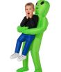 Disfraz Hinchable Infantil Alien Secuestrador de Niños – Incluye Traje con Ventilador