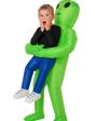 Disfraz Hinchable Infantil Alien Secuestrador de Niños – Incluye Traje con Ventilador