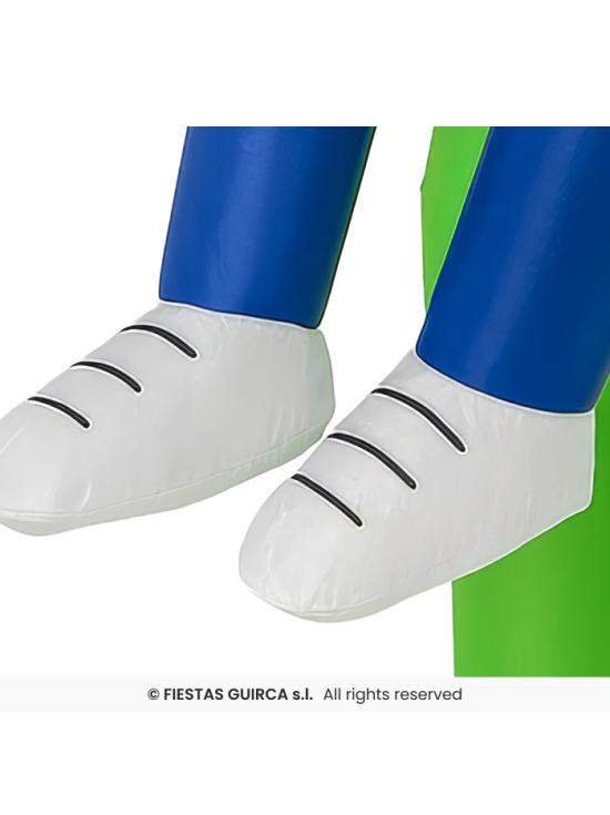 Disfraz Hinchable Infantil Alien Secuestrador de Niños – Incluye Traje con Ventilador