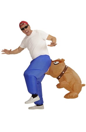 Disfraz Hinchable Perro Mordedor Talla única