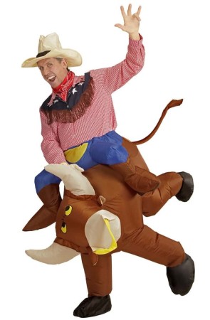 Disfraz Hinchable Toro Bravo Talla única adultos